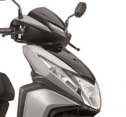 HONDA DIO SMART 125 კაპოტის გვერდითა პლასტმასი ნაცრისფერი მარჯვენა, ფოტო 1