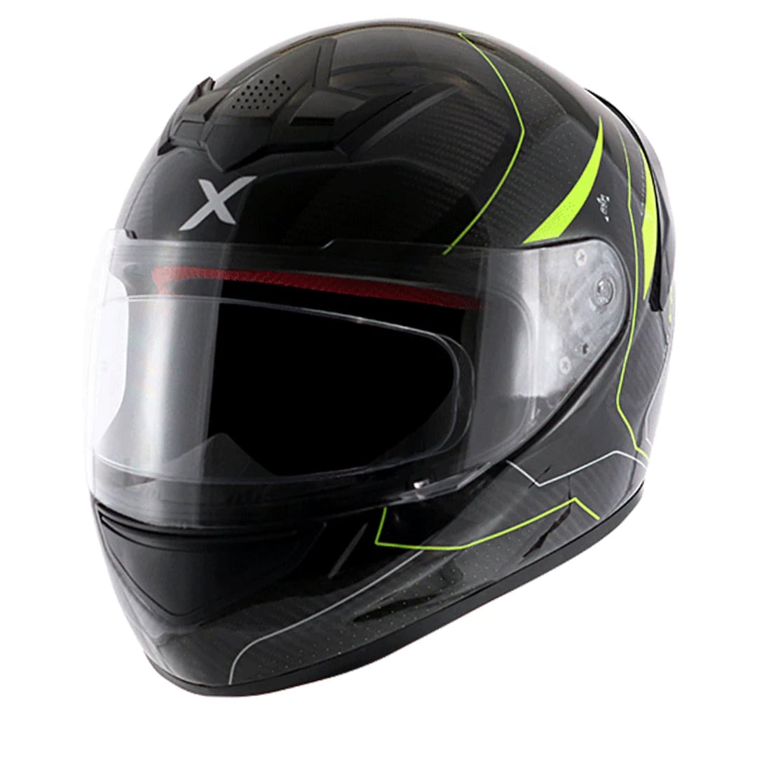 Axor Rage Carbon Neon Yellow დახურული ჩაფხუტი, ფოტო 1