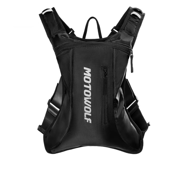 MOTOWOLF წყალგაუმტარი ზურგჩანთა MB7 BLACK, ფოტო 1