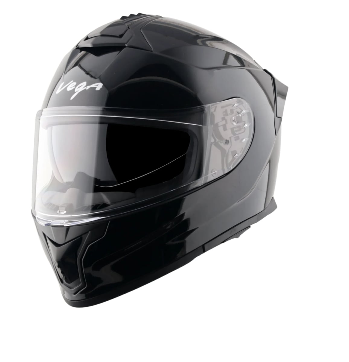 VEGA დახურული ჩაფხუტი ZAP DV GLOSS BLACK, ფოტო 1