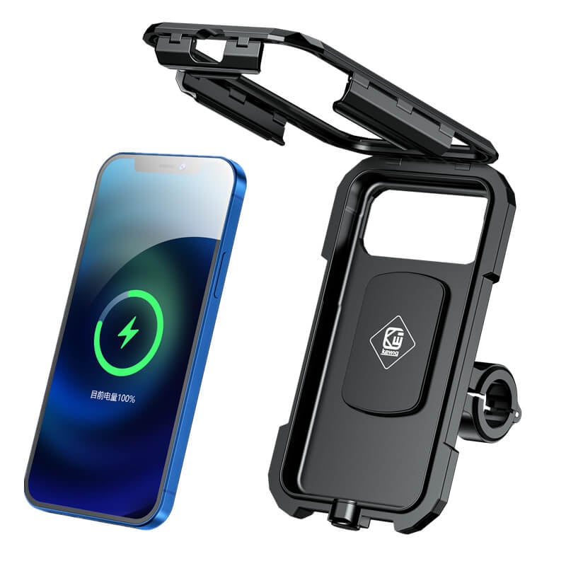 KWG-M18L-A მობილურის საჭეზე სამაგრი დამტენით, ფოტო 1