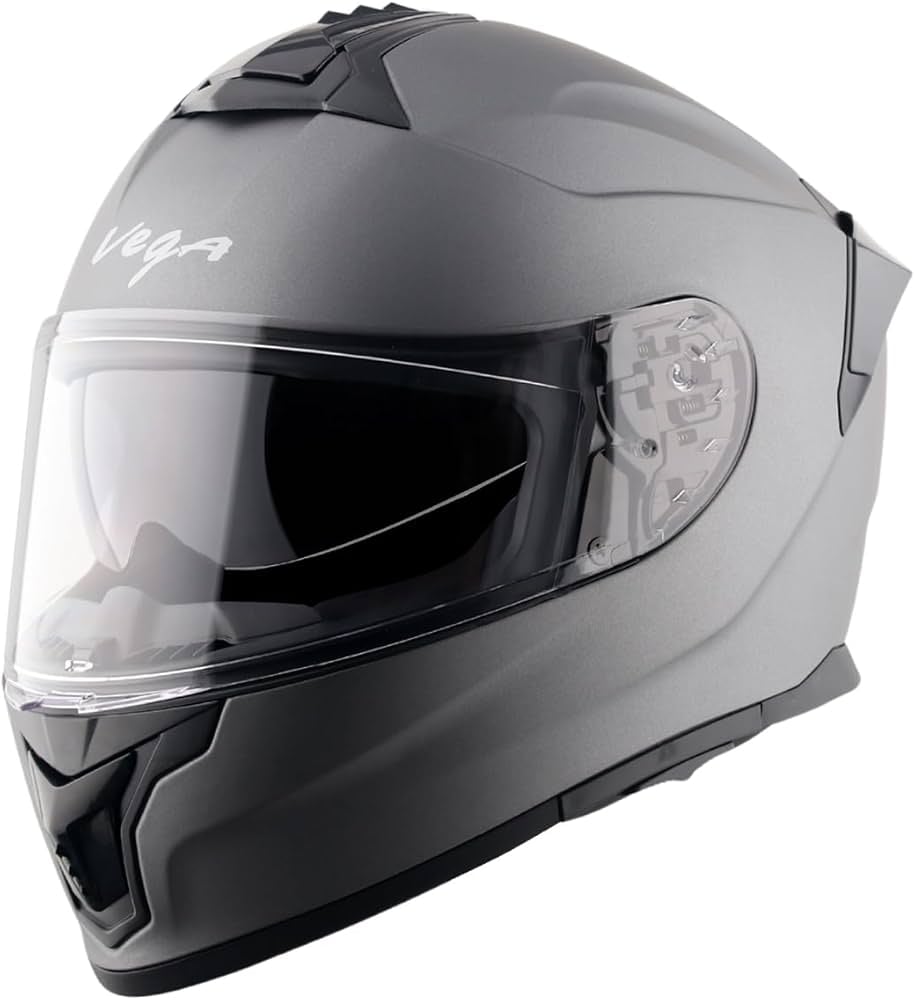 დახურული ჩაფხუტი VEGA ZAP DULL ATHENA GRAY, ფოტო 1