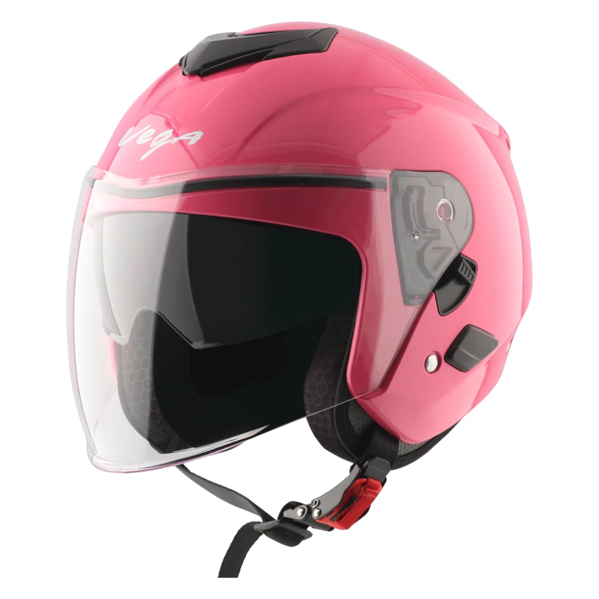 VEGA ღია ჩაფხუტი PUNCH DV SOLID PINK GLOSS, ფოტო 1