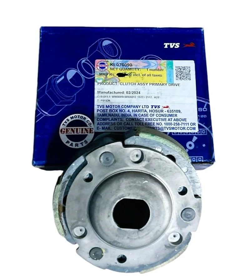 TVS NTORQ 125cc უკანა ვარიატორის ხუნდი ორიგინალი KL070090, ფოტო 1