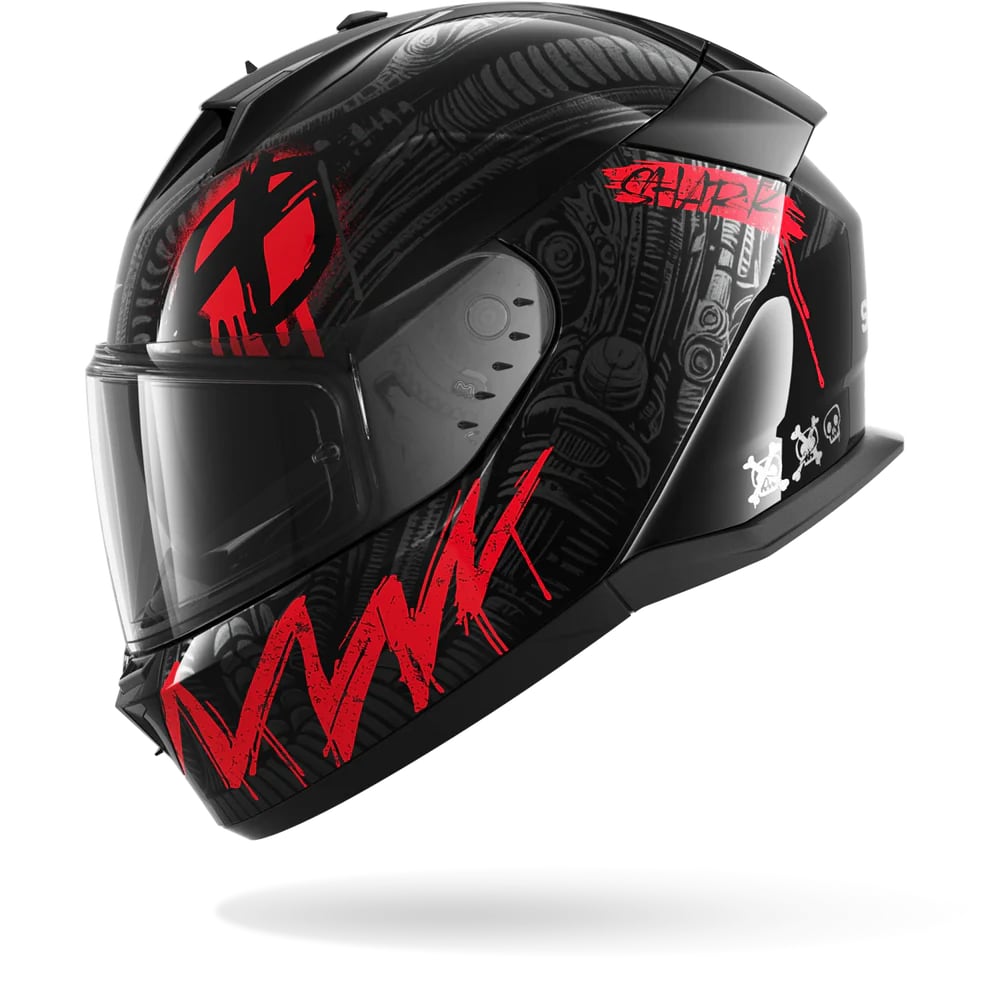 SHARK D-SKWAL 3 SHIEVER RED KAR (HE0910EKAR), ფოტო 1
