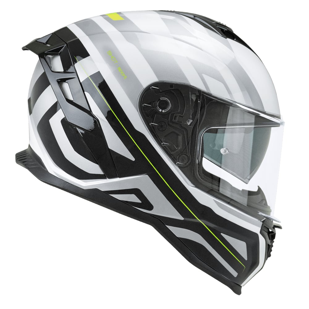 CGM SHOT SPORT 363M WHITE / BLACK / YELLOW FLUO, ფოტო 1