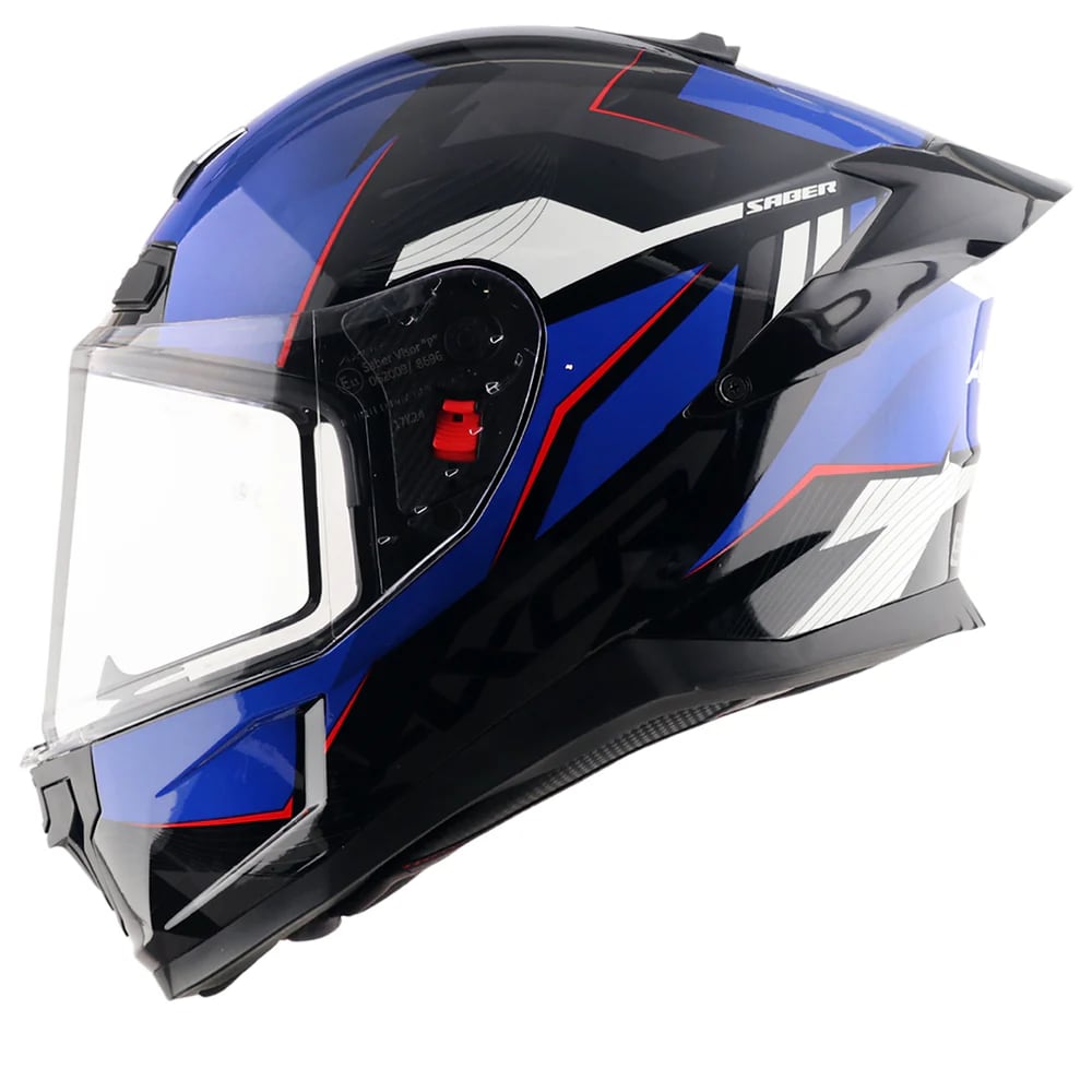 AXOR დახურული ჩაფხუტი SABER BLACK DARK BLUE, ფოტო 1