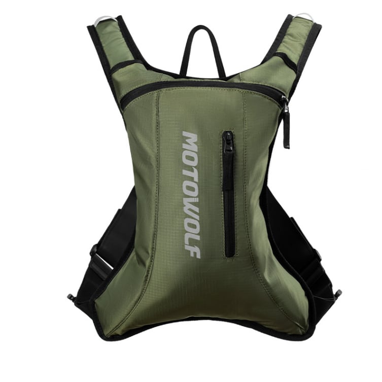 MOTOWOLF წყალგაუმტარი ზურგჩანთა MB7 GREEN, ფოტო 1