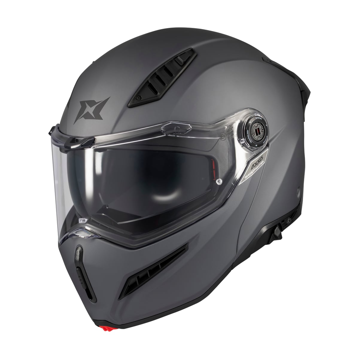 AXXIS მოდულარი ჩაფხუტი Ghostfighter SV SOLID MATT TITANIUM, ფოტო 1