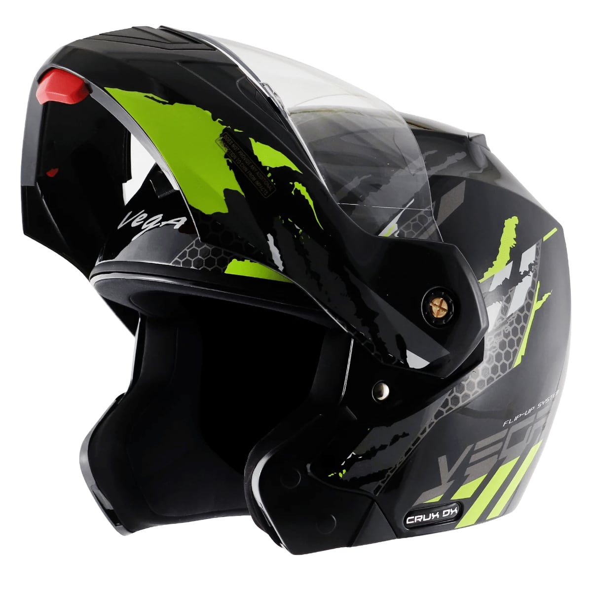 Vega მოდულარი ჩაფხუტი Crux Flex Neon Yellow, ფოტო 1