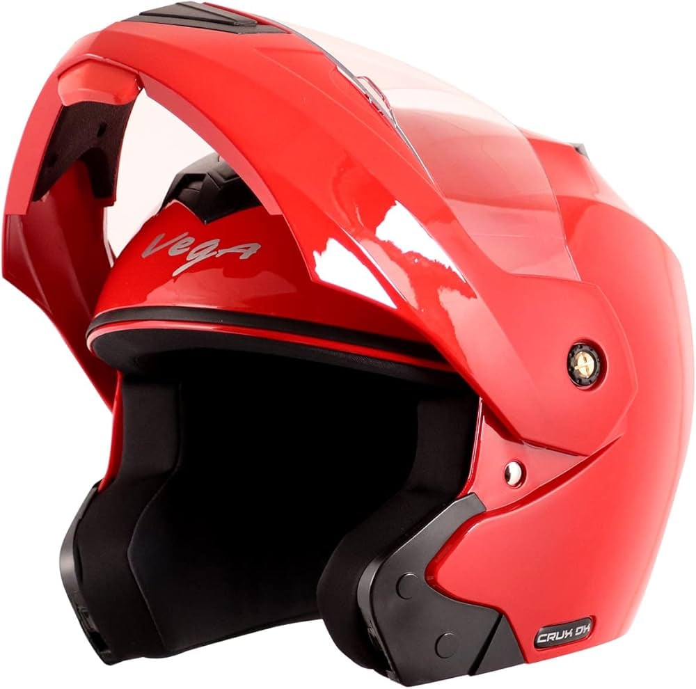 მოდულარი ჩაფხუტი VEGA CRUX SC RED, ფოტო 1