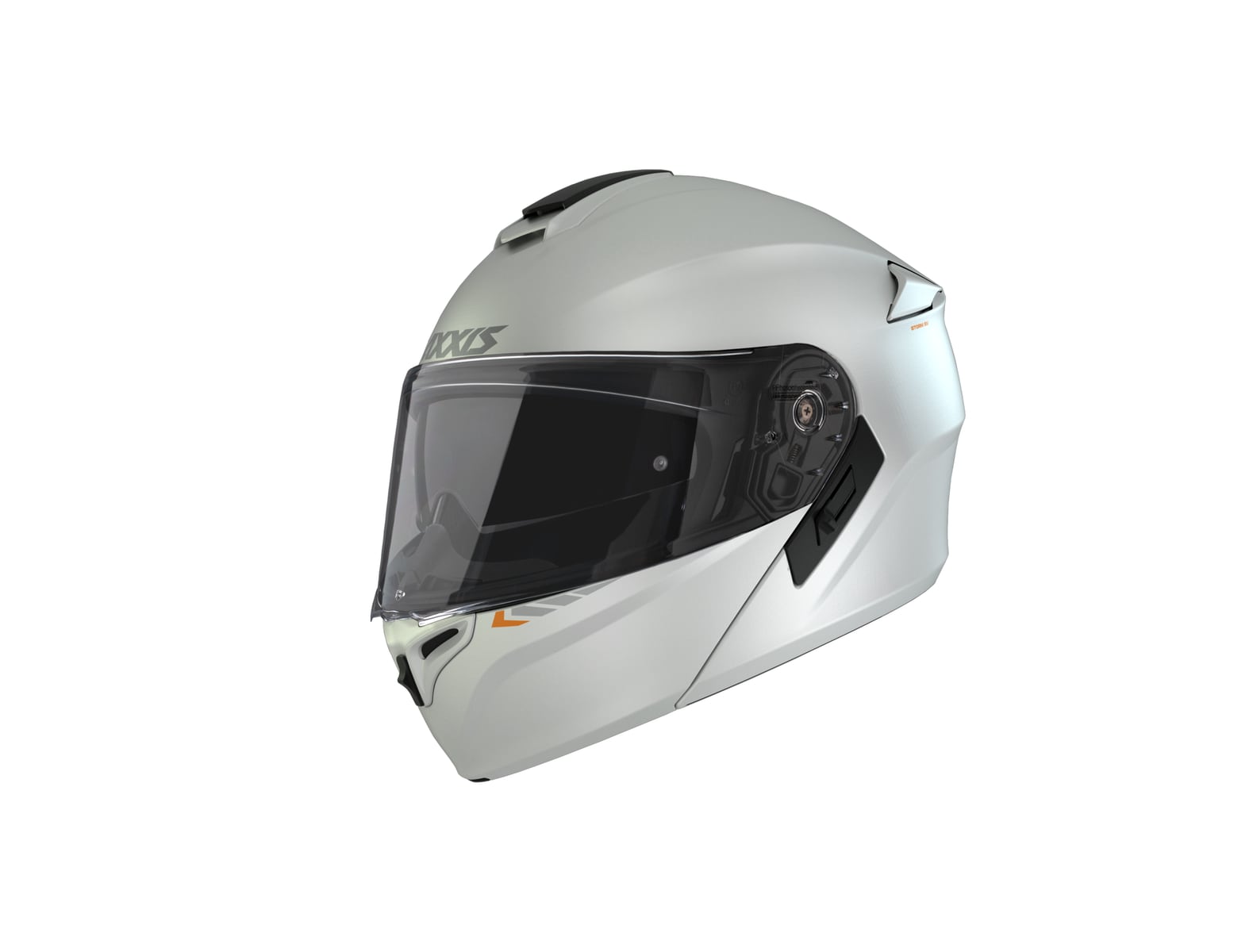 მოდულარი ჩაფხუტი AXXIS STORM SV A0 WHITE, ფოტო 1